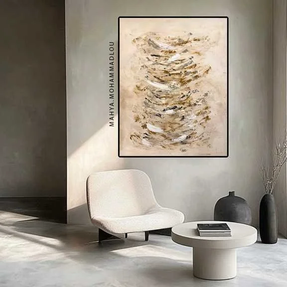 تابلو نقاشی تضاد لطیف